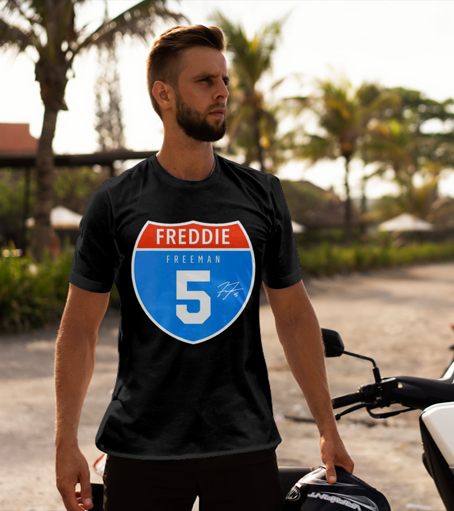Freddie Freeman Interstate 5 Signature T-Shirt
