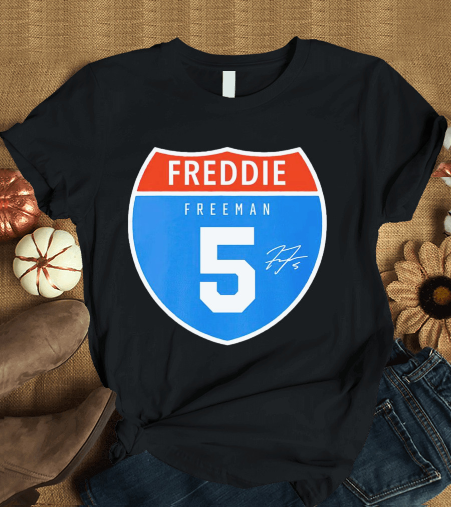 Freddie Freeman Interstate 5 Signature T-Shirt