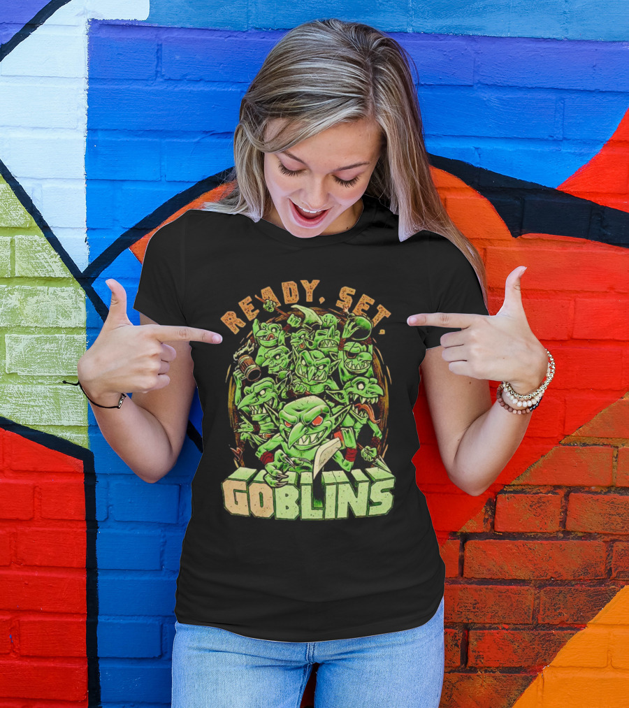 Ready Set Goblins Unleashed Chaos Pixel Perfection T-Shirt