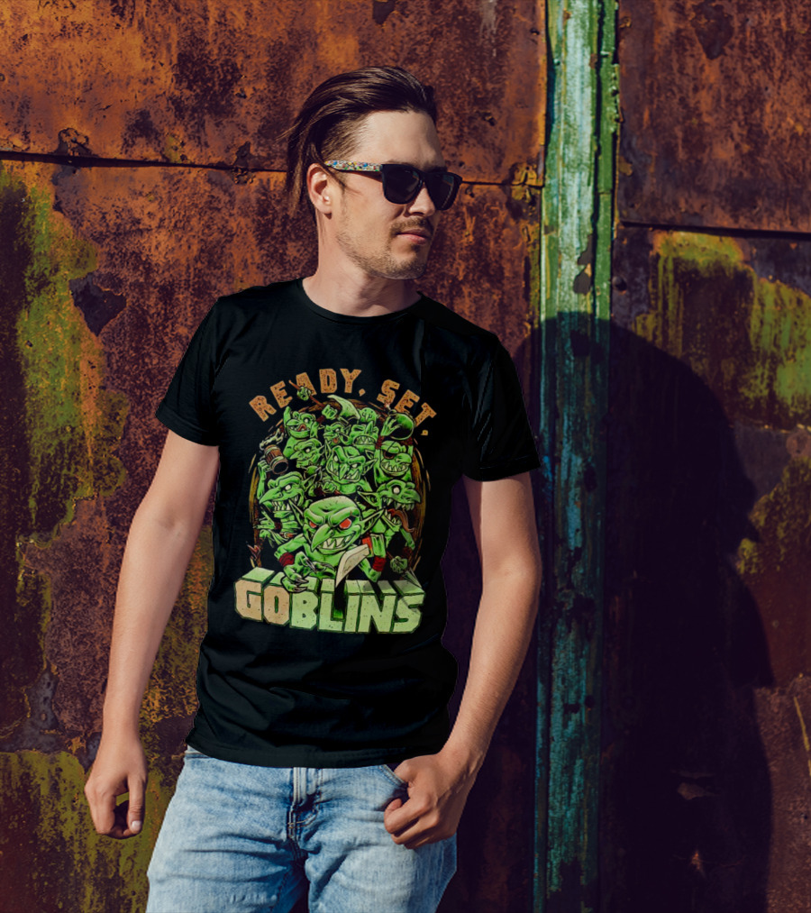 Ready Set Goblins Unleashed Chaos Pixel Perfection T-Shirt
