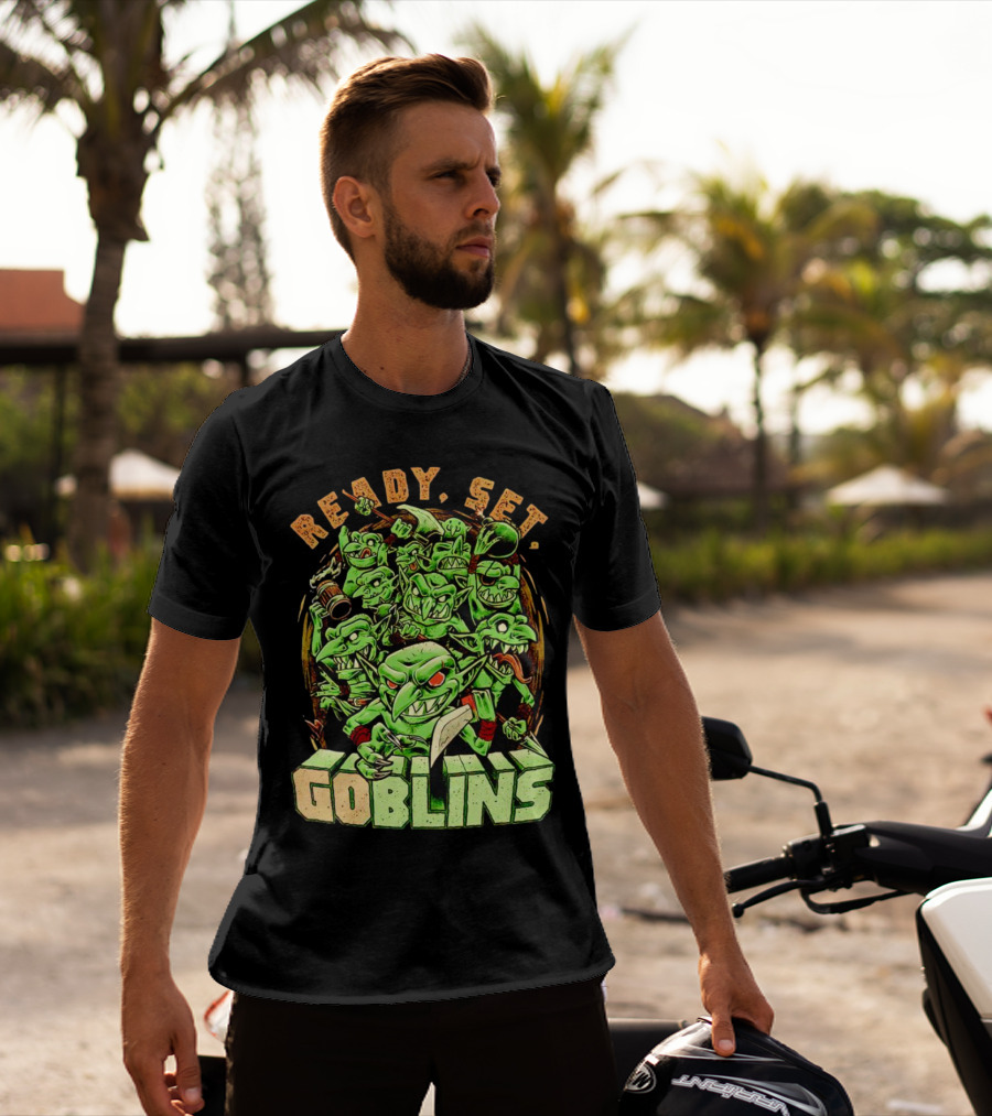 Ready Set Goblins Unleashed Chaos Pixel Perfection T-Shirt