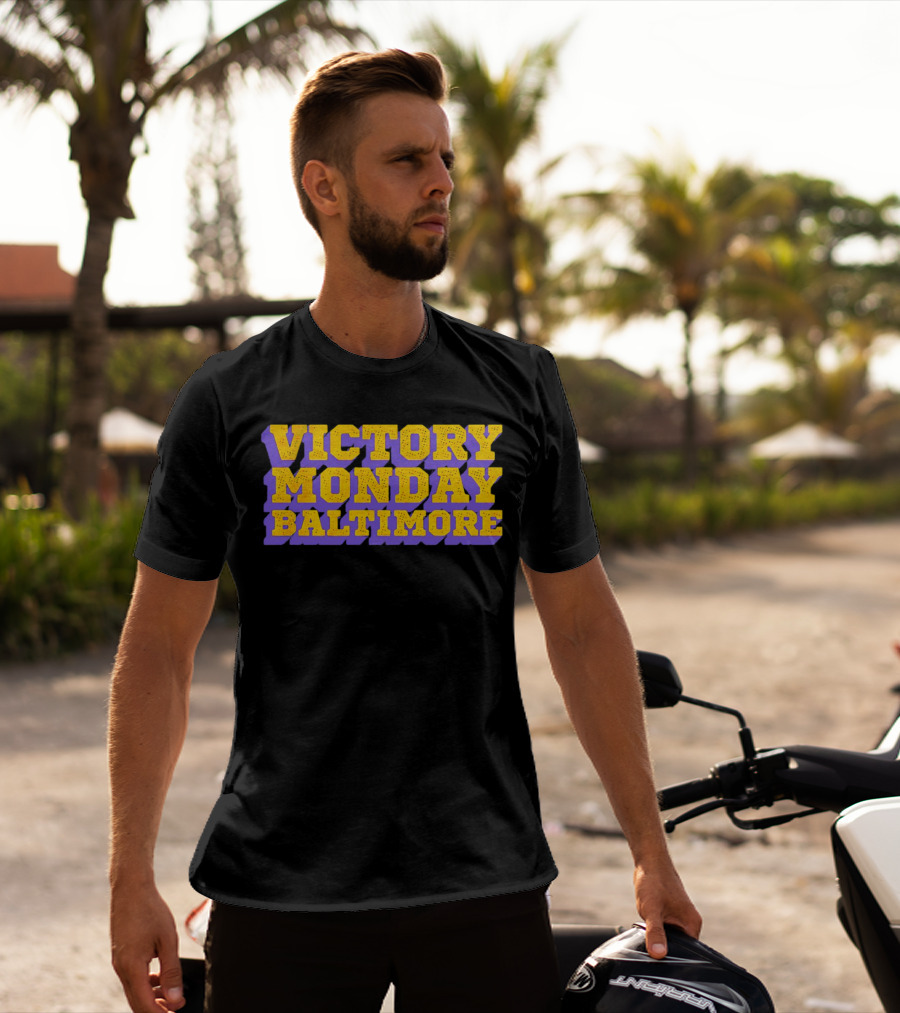 Victory Monday Baltimore Purple T-Shirt