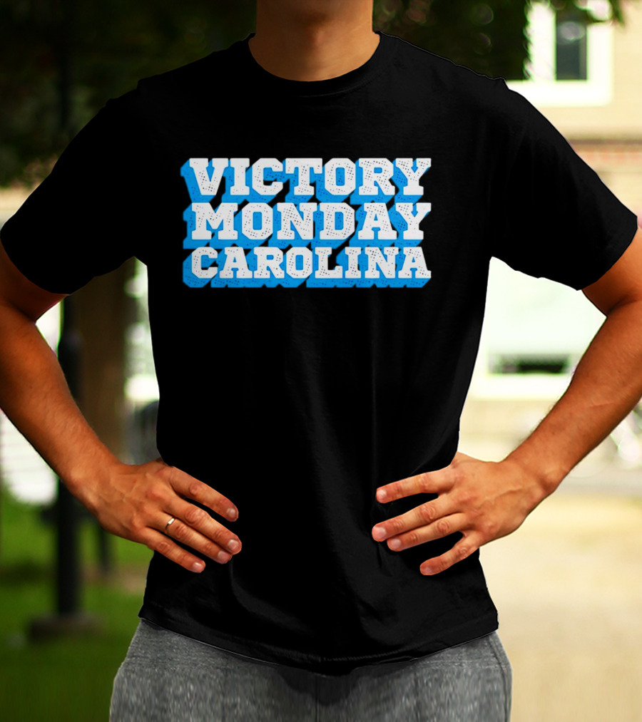 Victory Monday Carolina Sports Fan T-Shirt