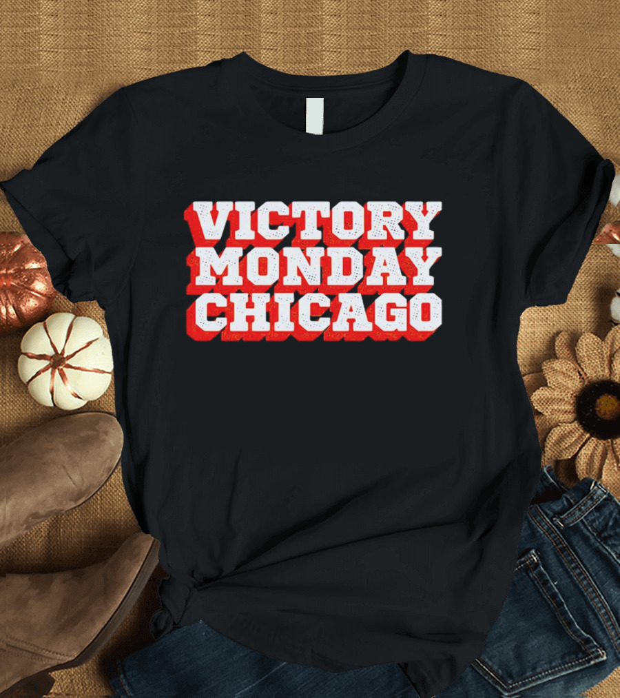 Victory Monday Chicago Bears Fans T-Shirt