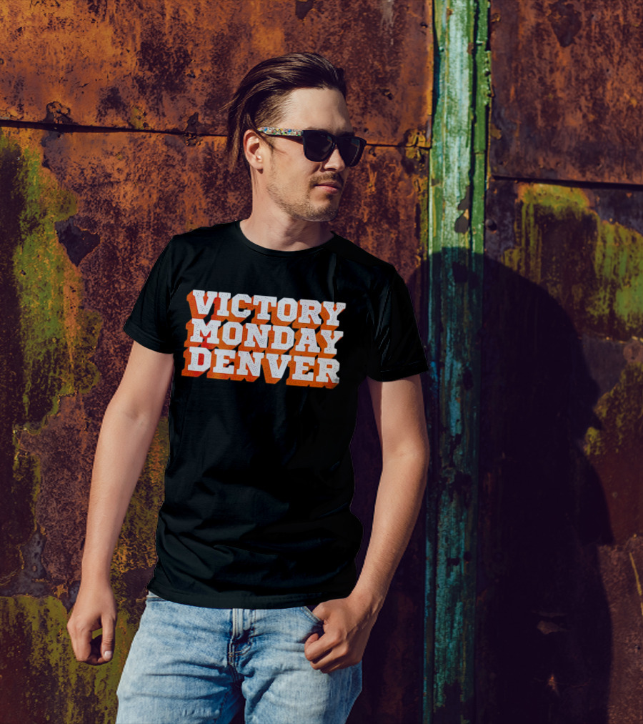 Victory Monday Denver Football Fan T-Shirt
