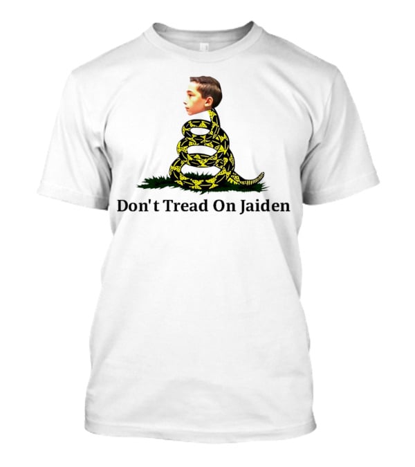 Don't Tread On Jaiden Snake Face Fusion T-Shirt