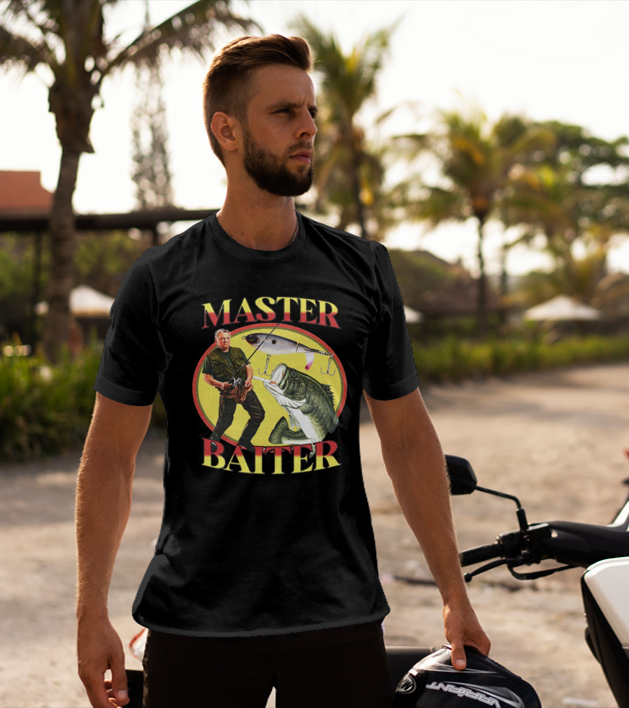 Master Baiter Fishing Humor Big Catch Lure T-Shirt