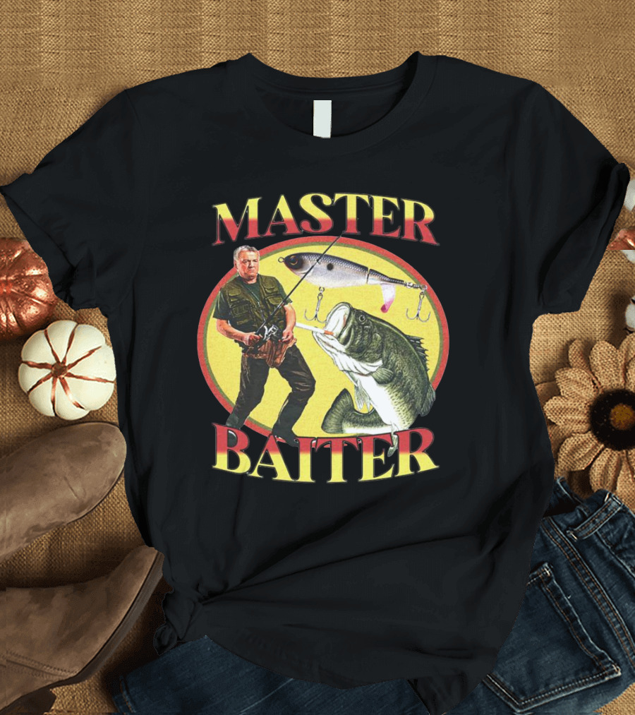 Master Baiter Fishing Humor Big Catch Lure T-Shirt