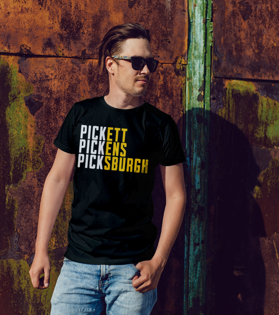 Pittsburgh Football Pickett Pickens Picksburgh Steelers Fan Gear T-Shirt