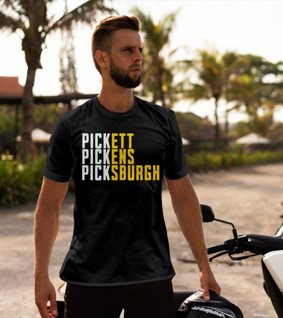 Pittsburgh Football Pickett Pickens Picksburgh Steelers Fan Gear T-Shirt