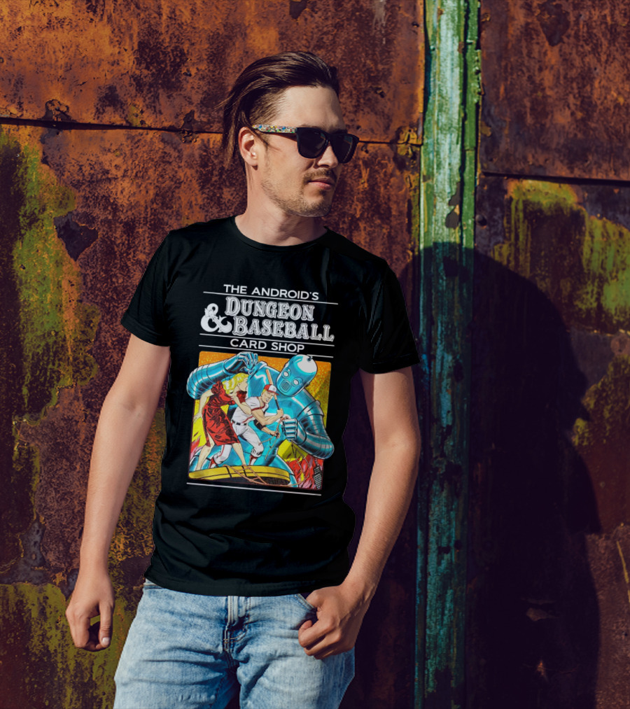 The Android's Dungeon And Baseball Card Shop Vintage Comic T-Shirt