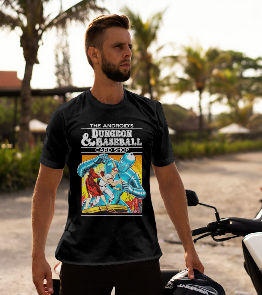 The Android's Dungeon And Baseball Card Shop Vintage Comic T-Shirt