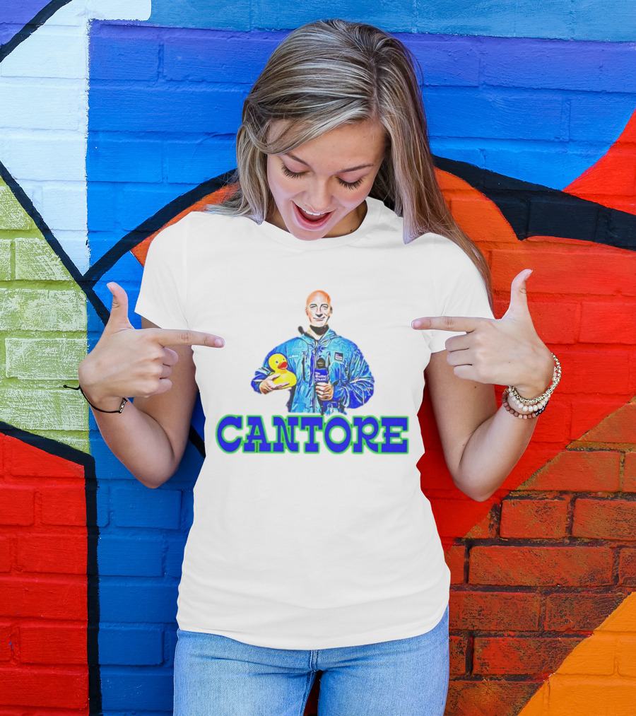 CANTORE The Weather Channel Rubber Duck Storm Tracker T-Shirt