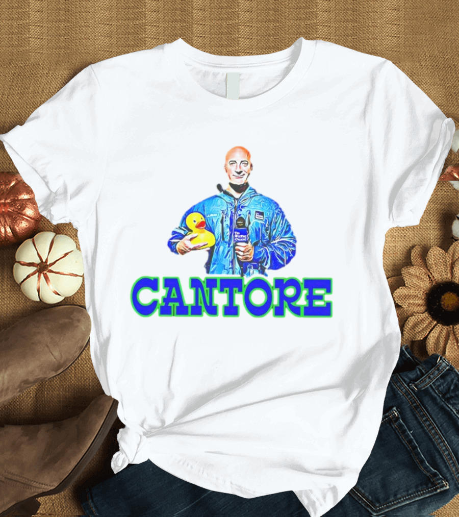 CANTORE The Weather Channel Rubber Duck Storm Tracker T-Shirt
