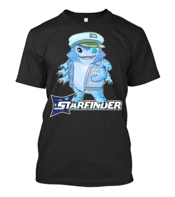 Starfinder Paizo Captain Concierge Character In Uniform T-Shirt