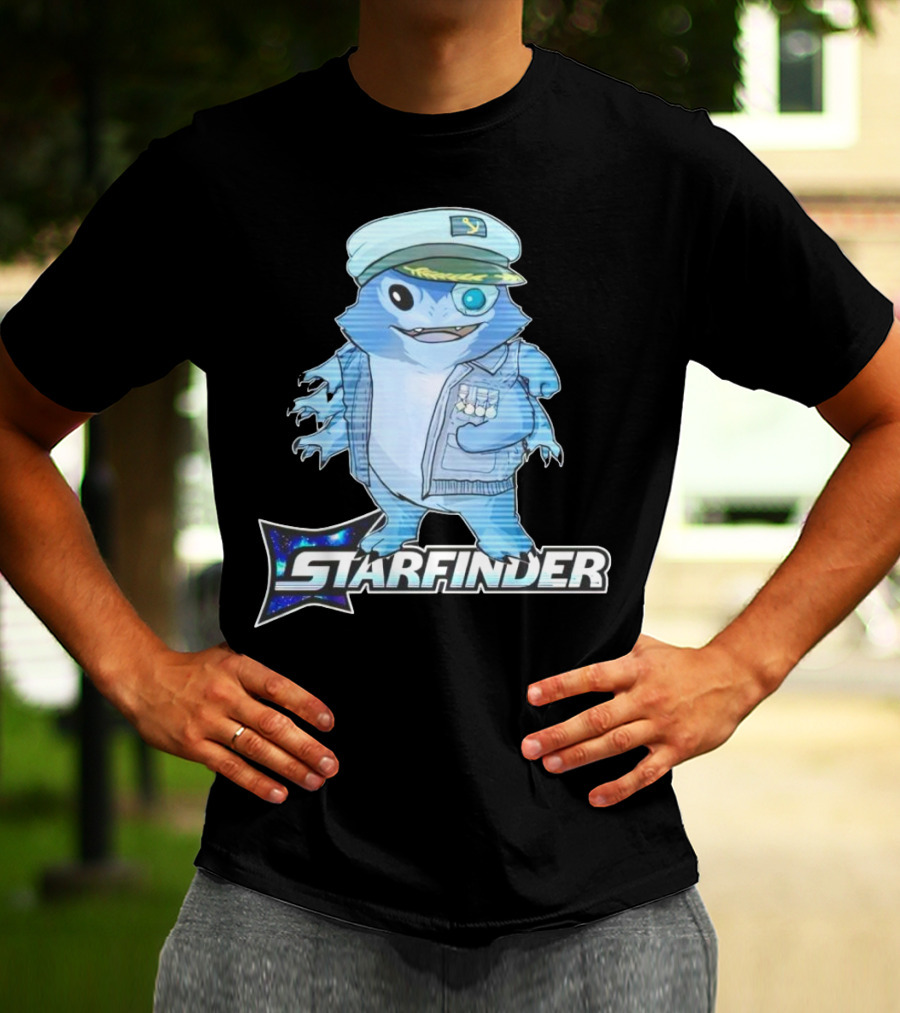 Starfinder Paizo Captain Concierge Character In Uniform T-Shirt