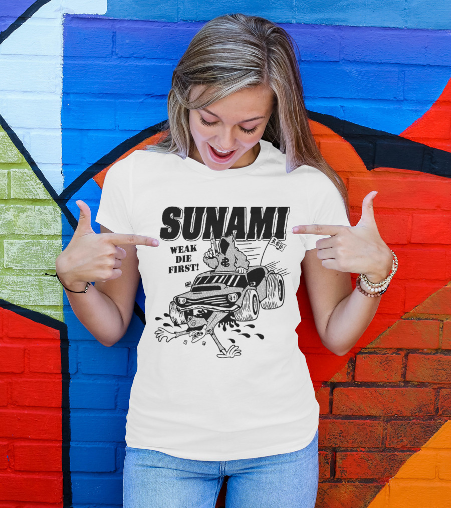 SUNAMI Weak Die First Monster Truck T-Shirt