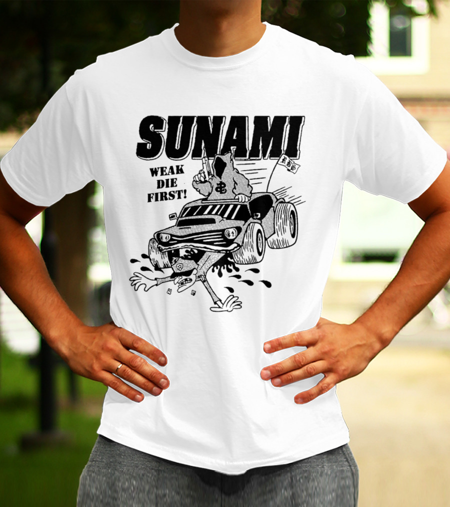 SUNAMI Weak Die First Monster Truck T-Shirt