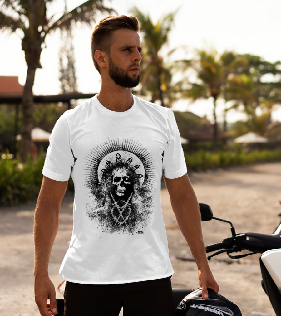 Julia Hart Danse Macabre Skull Crown AEW T-Shirt