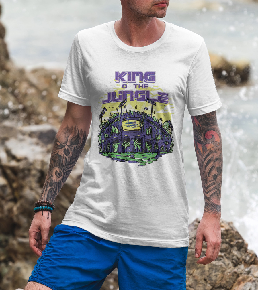 King Of The Jungle LSU Tigers Stadium T-Shirt