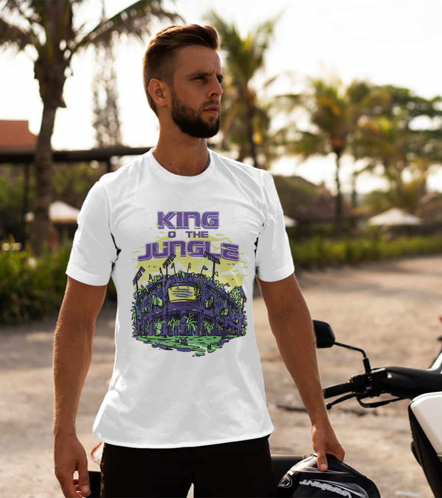 King Of The Jungle LSU Tigers Stadium T-Shirt