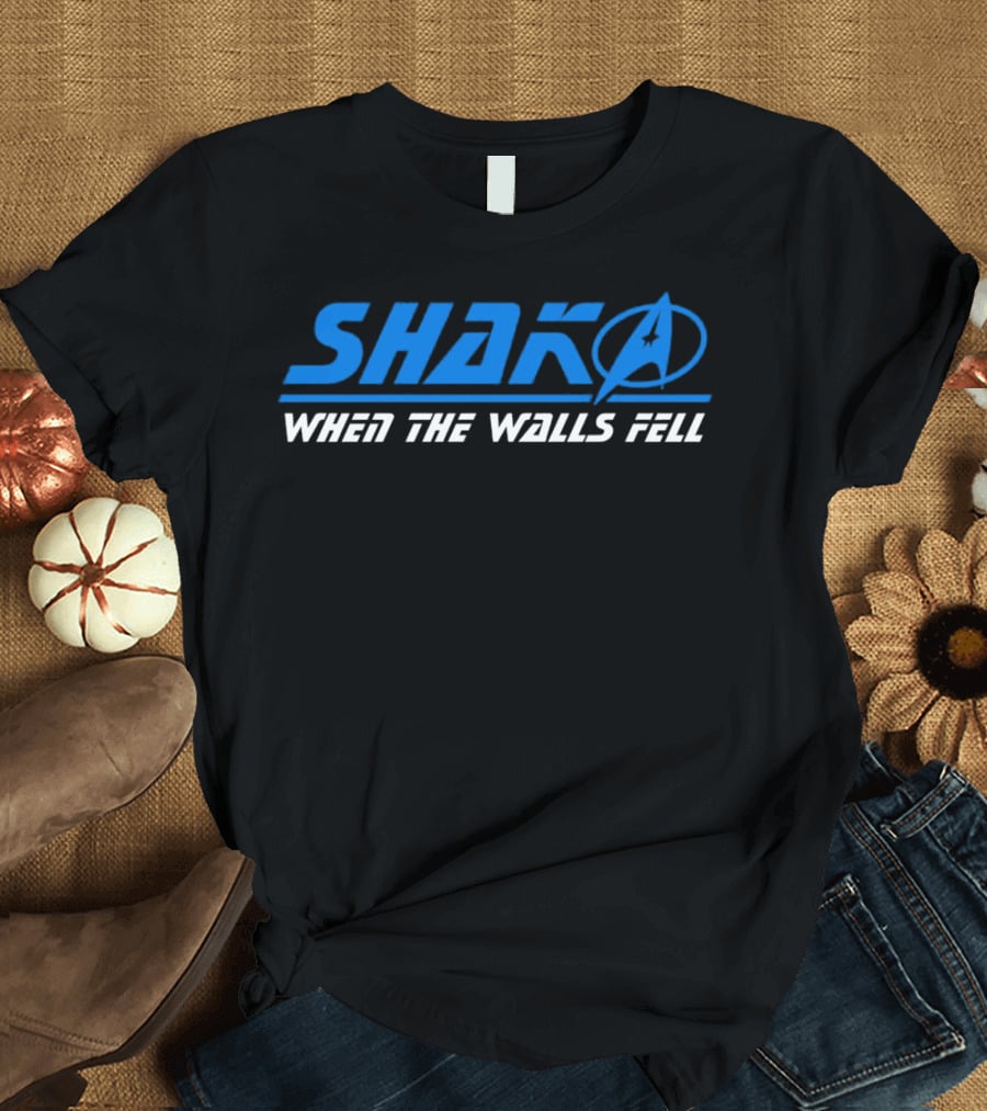 Shaka When The Walls Fell Trek Starfleet Insignia T-Shirt