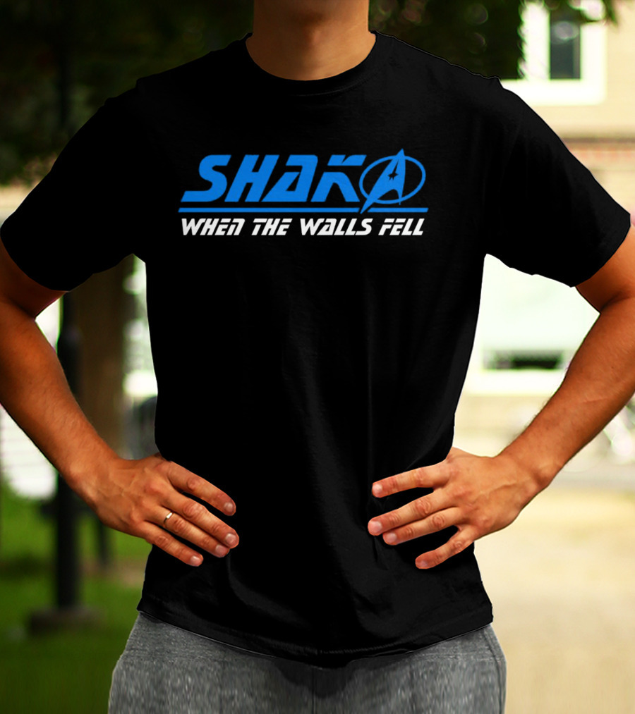 Shaka When The Walls Fell Trek Starfleet Insignia T-Shirt