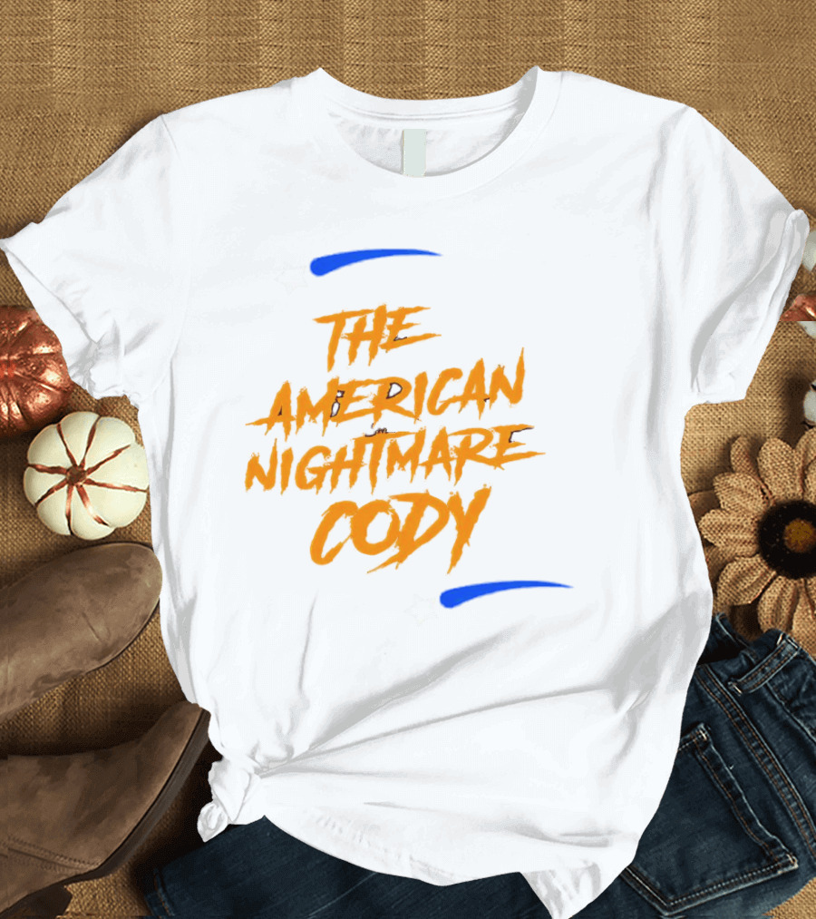 The American Nightmare Cody With Stars And Blue Streaks T-Shirt