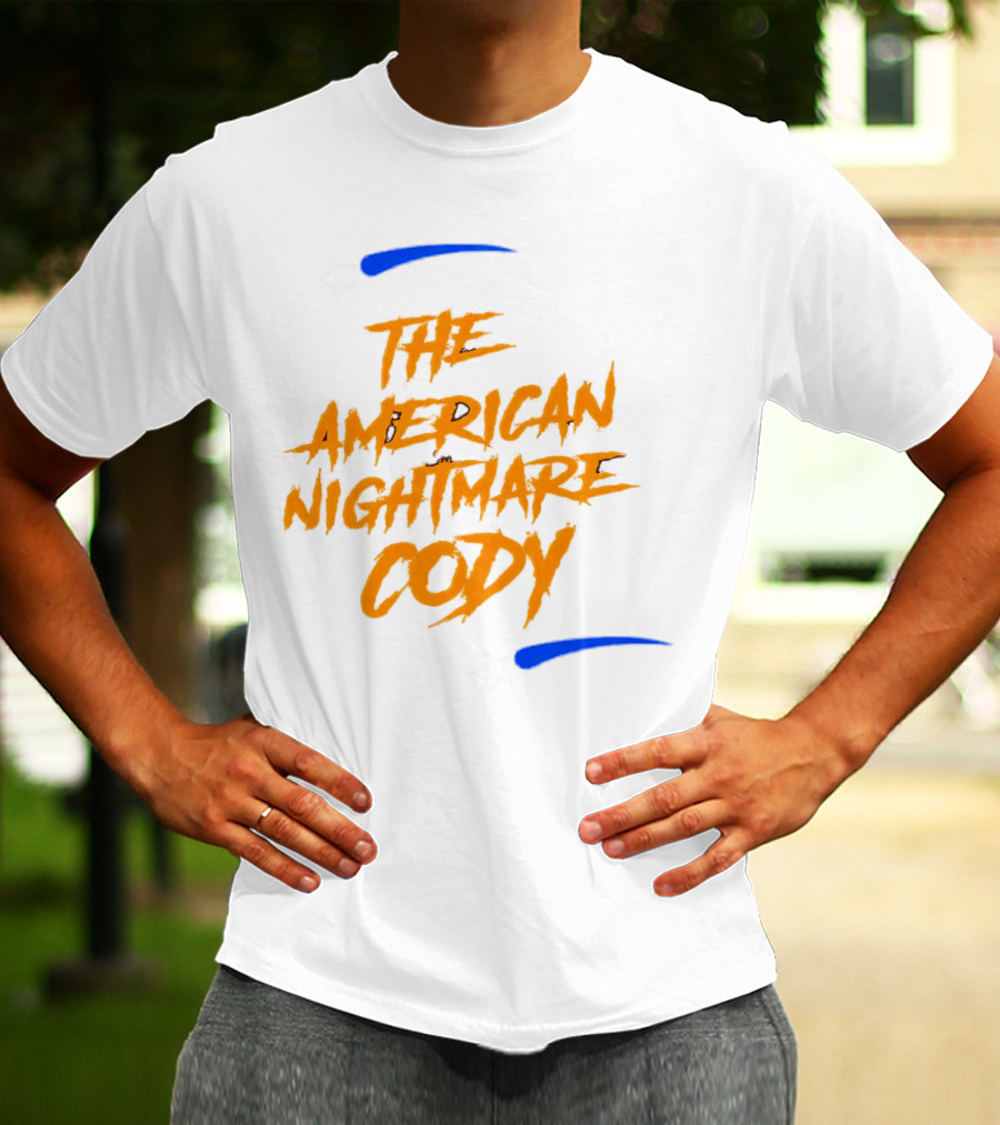 The American Nightmare Cody With Stars And Blue Streaks T-Shirt