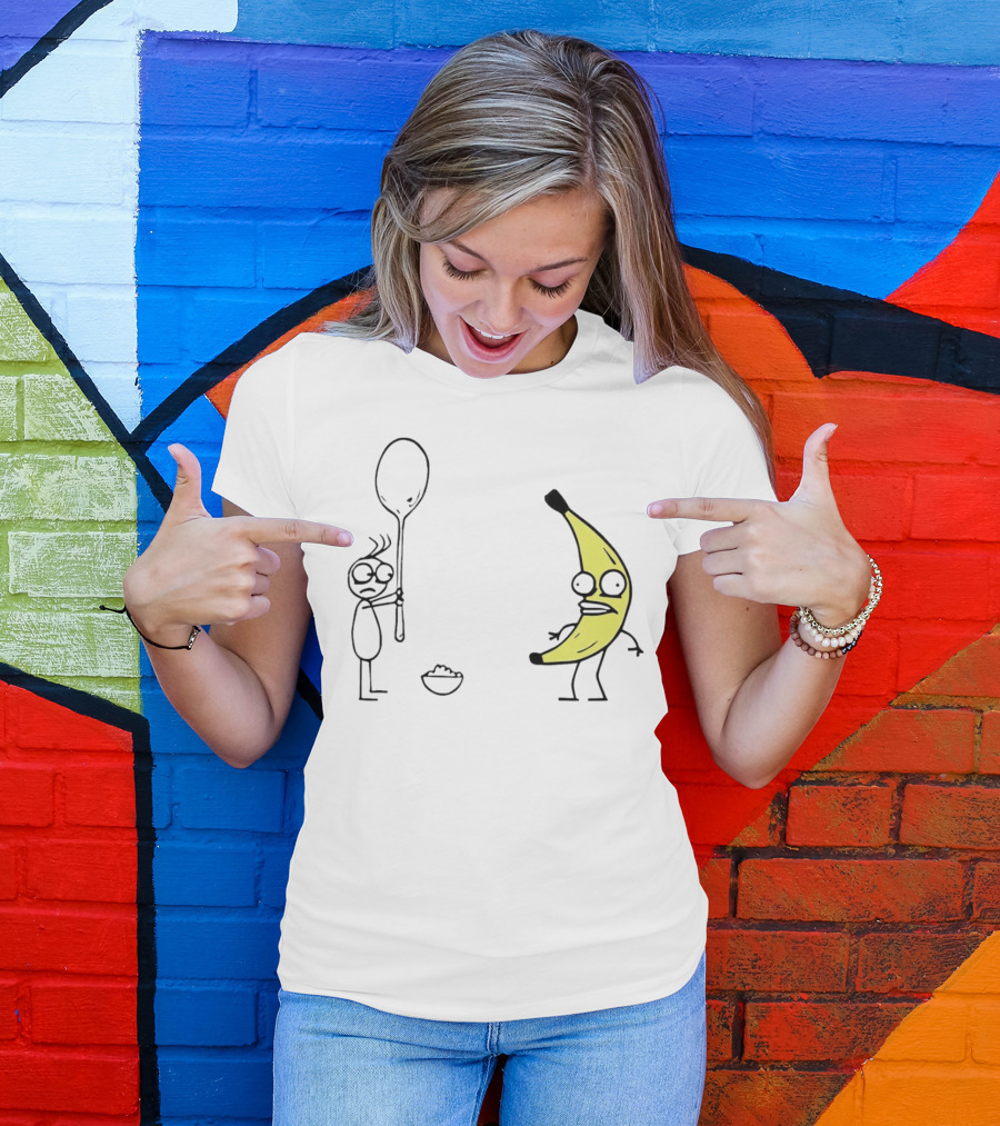 Don Hertzfeldt Rejected Animation Spoon Banana Scene T-Shirt