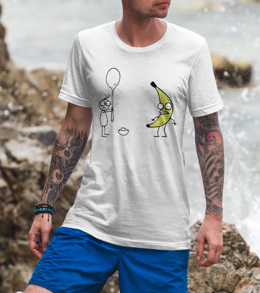 Don Hertzfeldt Rejected Animation Spoon Banana Scene T-Shirt