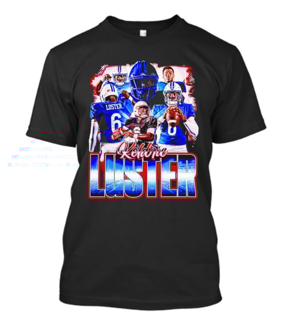 Keldric Luster SMU Mustangs Football T-Shirt