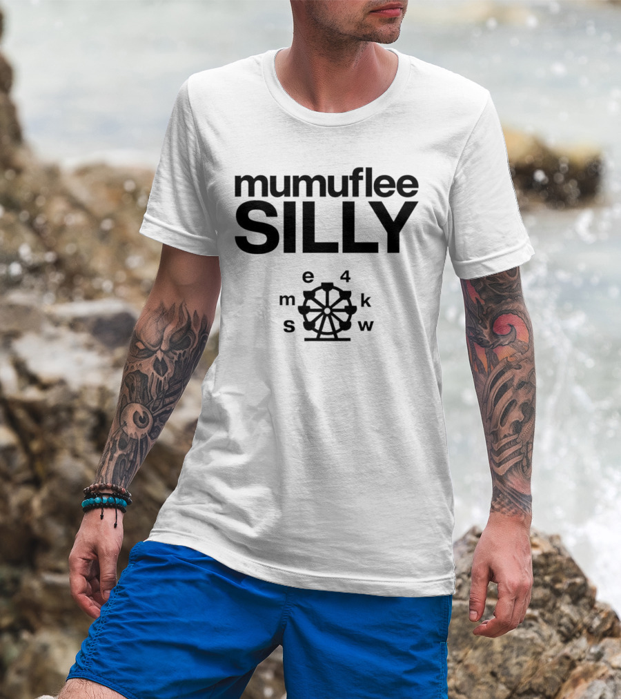 Mumuflee Silly Ferris Wheel E4 M S K W T-Shirt