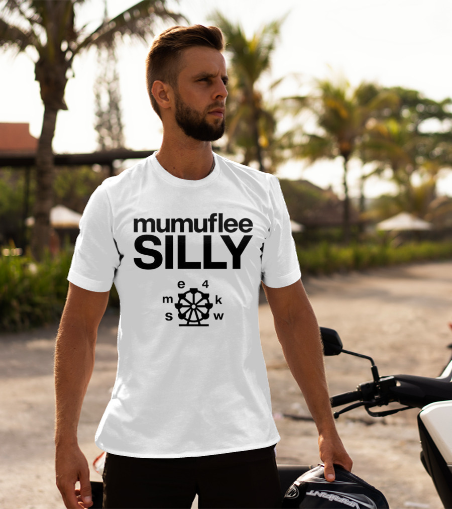 Mumuflee Silly Ferris Wheel E4 M S K W T-Shirt