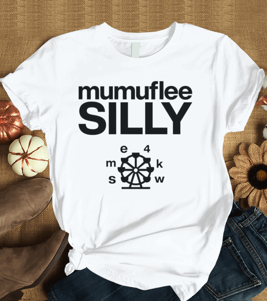 Mumuflee Silly Ferris Wheel E4 M S K W T-Shirt