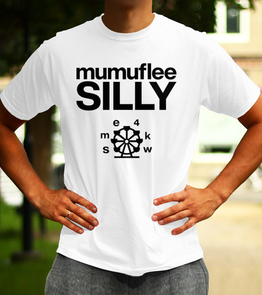 Mumuflee Silly Ferris Wheel E4 M S K W T-Shirt