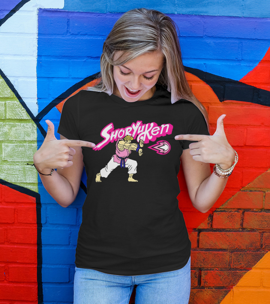 Shoryuken Ken Masters Ken Carson Retro Fighter Action T-Shirt
