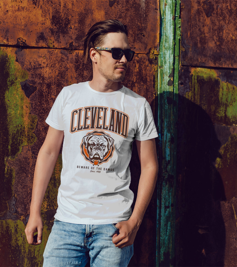 Cleveland Beware Of The Dawgs Since 1985 T-Shirt