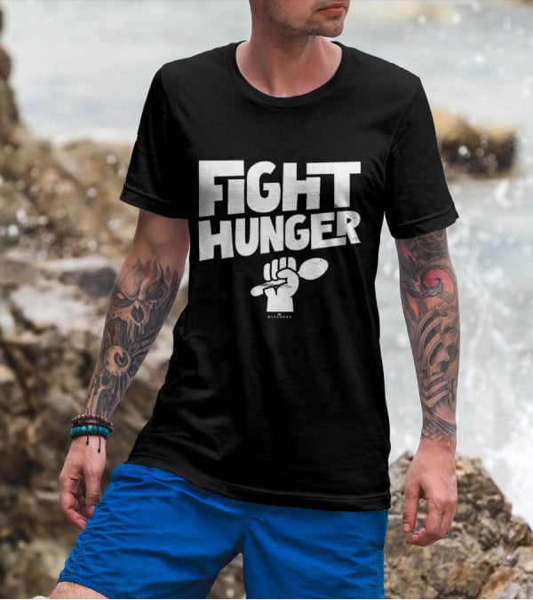 Gleaners Fight Hunger Fist With Spoon T-Shirt