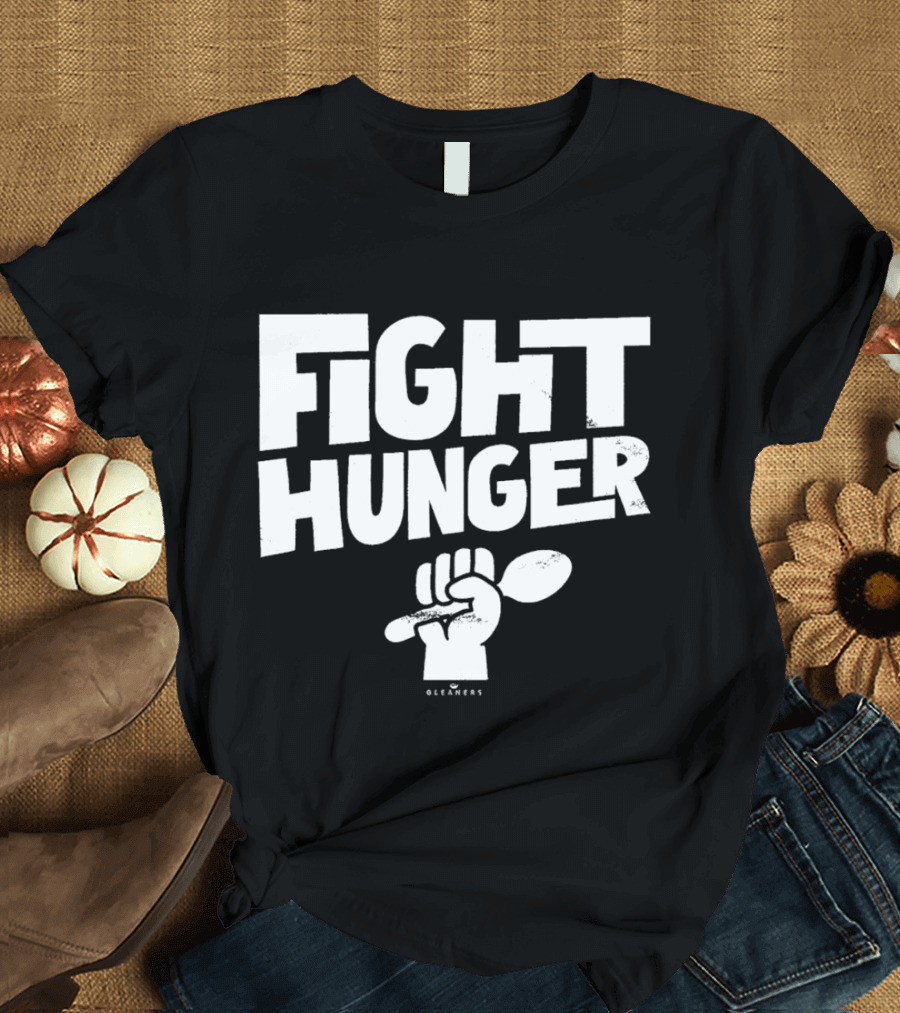 Gleaners Fight Hunger Fist With Spoon T-Shirt