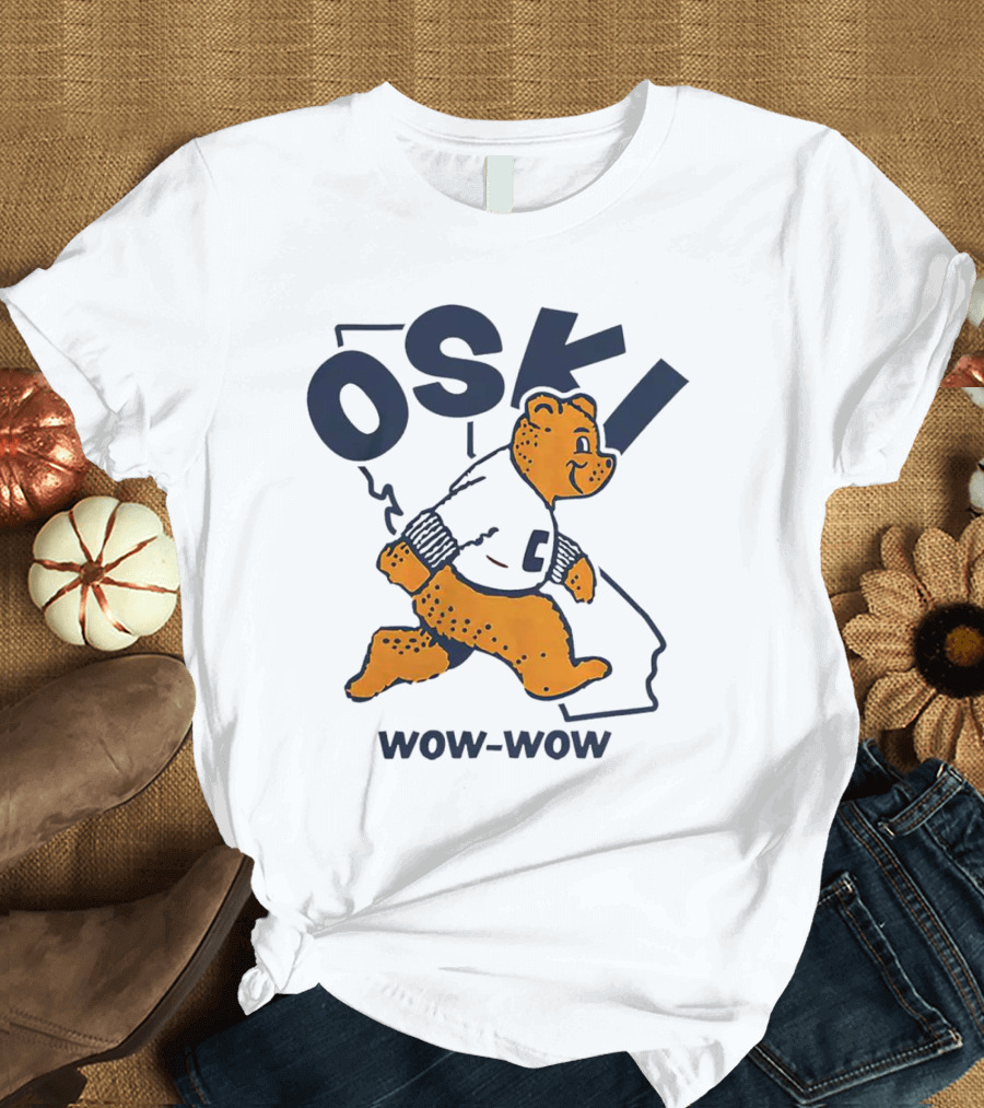 Oski Wow-Wow Funny Bear Vintage Cal Berkeley T-Shirt