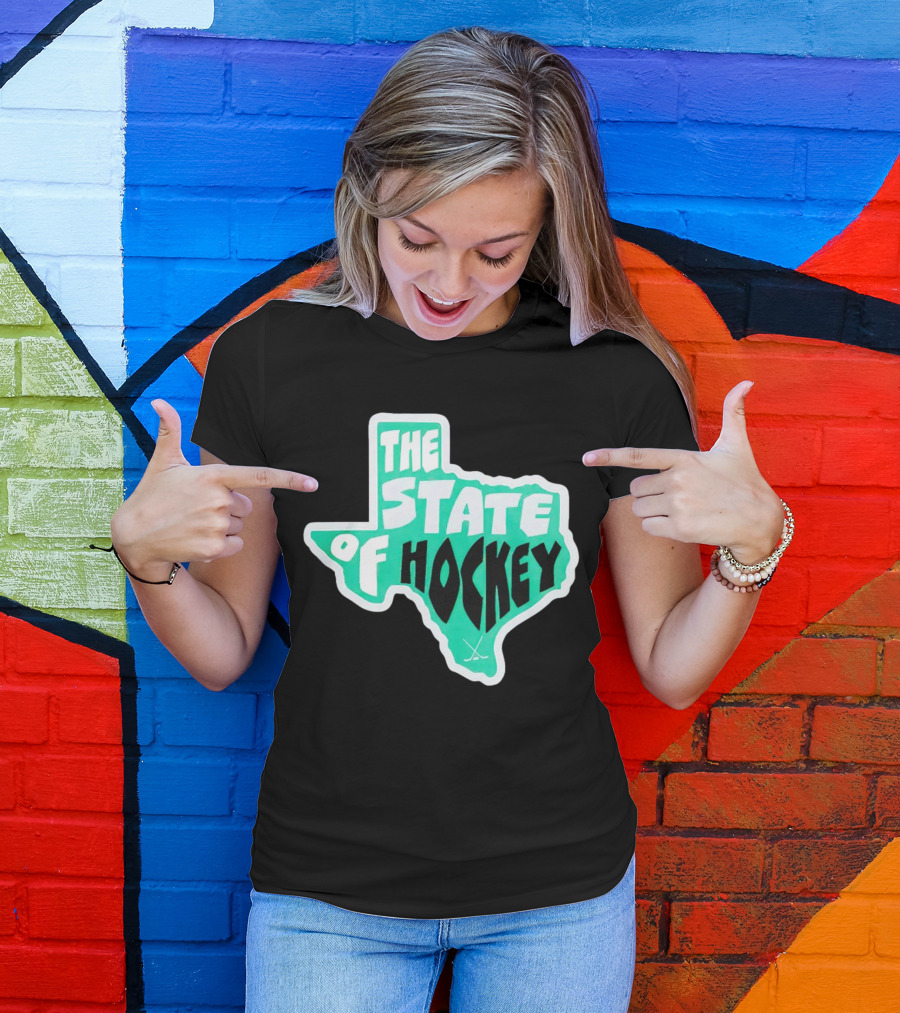 Texas The State Of Hockey T-Shirt