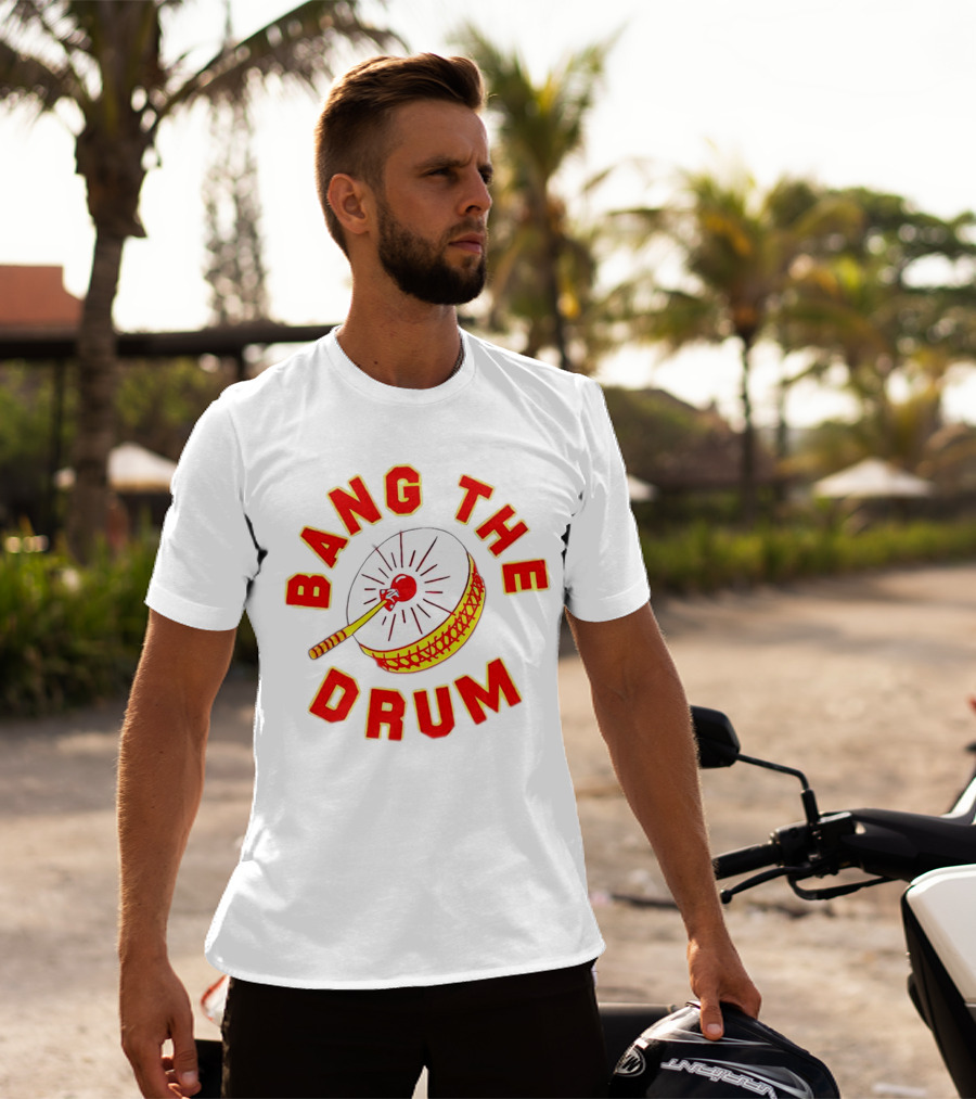 Chad Henne Bang The Drum Football Celebration T-Shirt