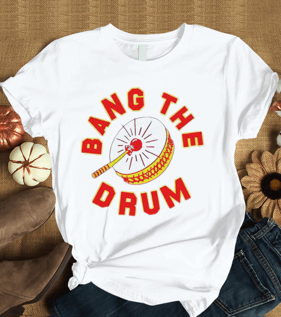 Chad Henne Bang The Drum Football Celebration T-Shirt