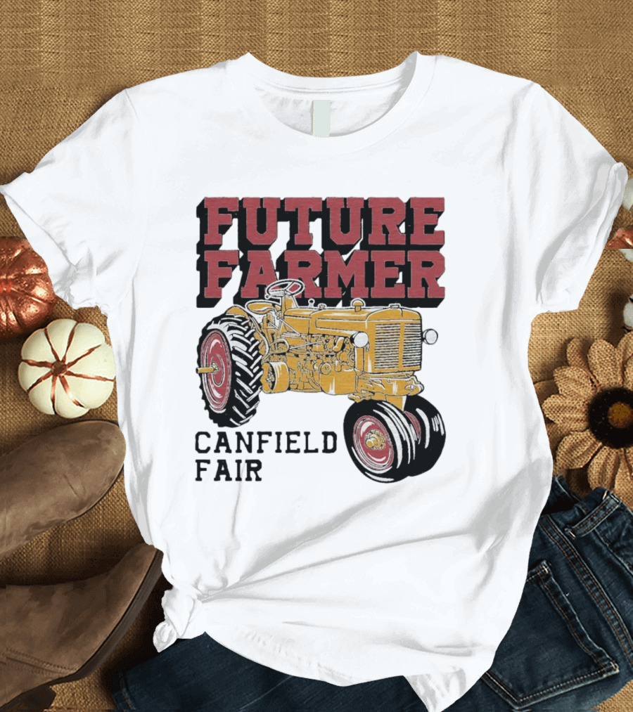 Future Farmer Canfield Fair Tractor T-Shirt