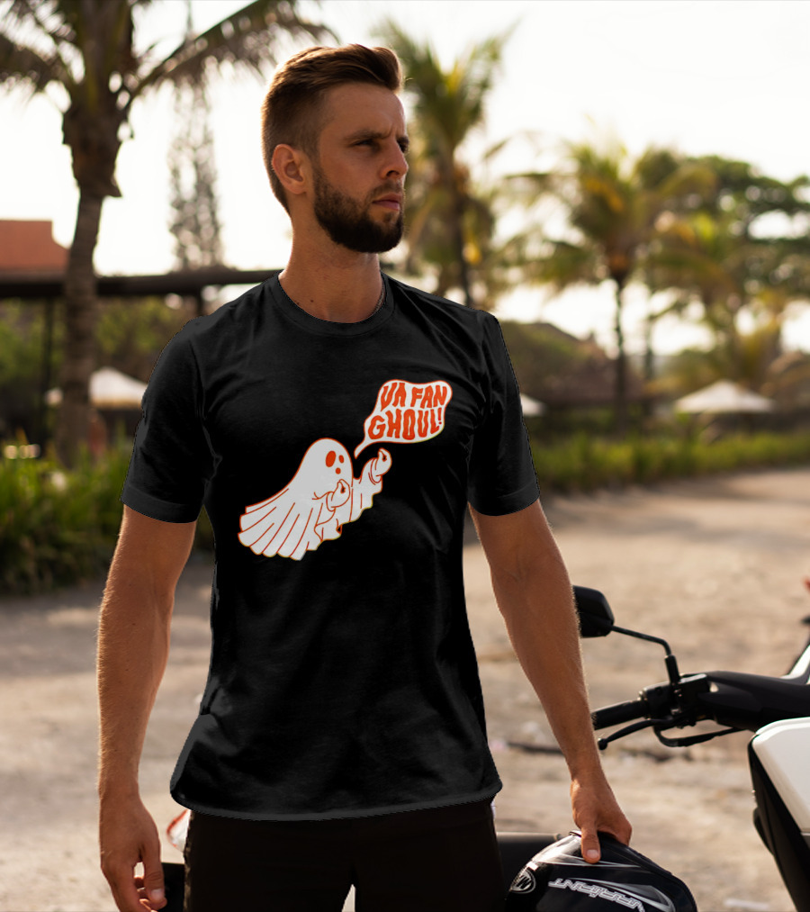 Va Fan Ghoul Halloween Ghost T-Shirt