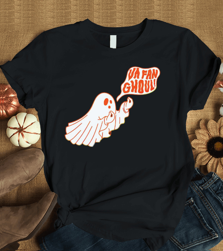 Va Fan Ghoul Halloween Ghost T-Shirt
