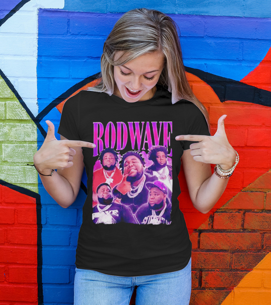 Rod Wave Beautiful Mind Vintage Collage T-Shirt