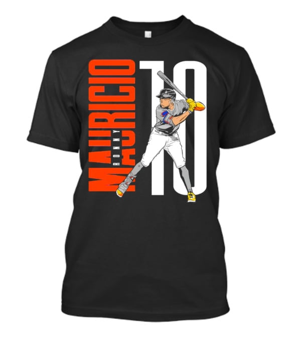Ronny Mauricio 10 New York Mets Baseball Player T-Shirt