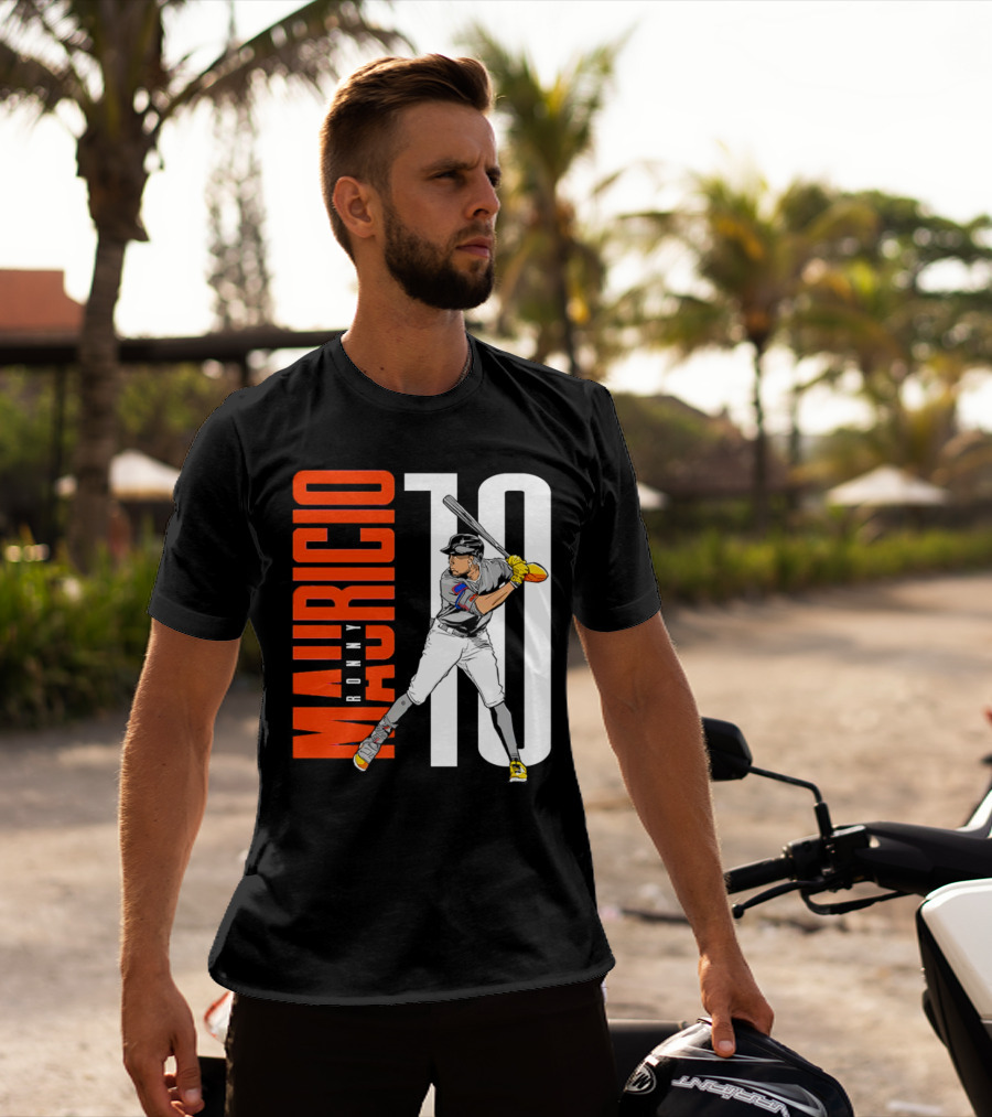 Ronny Mauricio 10 New York Mets Baseball Player T-Shirt